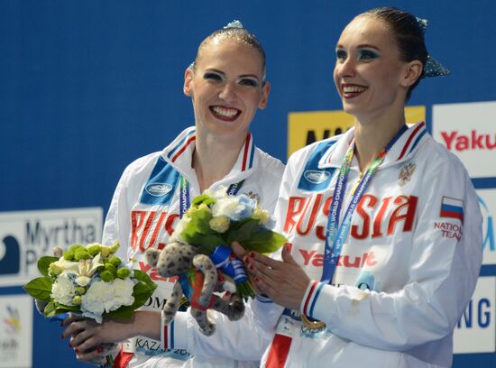 2015 FINA World Championships. Synchronized swimming. Women's duet final