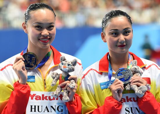 2015 FINA World Championships. Synchronized swimming. Women's duet final