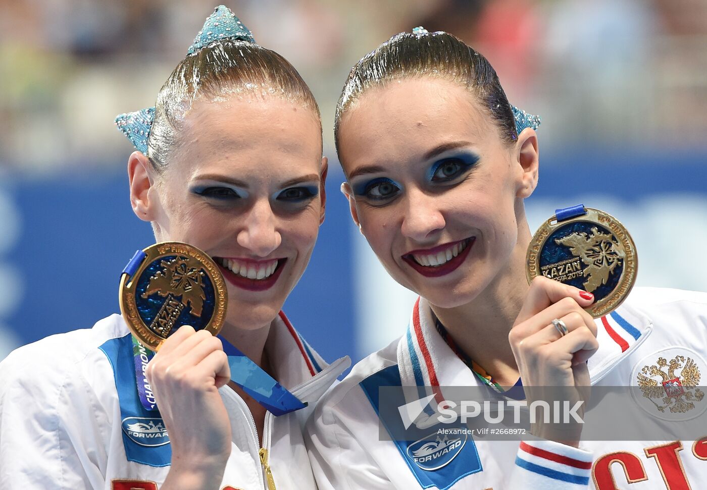 2015 FINA World Championships. Synchronized swimming. Women's duet final