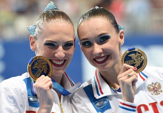 2015 FINA World Championships. Synchronized swimming. Women's duet final