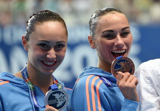 2015 FINA World Championships. Synchronized swimming. Women's duet final