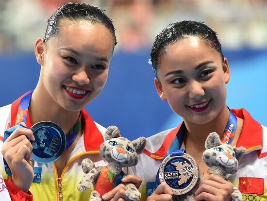 2015 FINA World Championships. Synchronized swimming. Women's duet final
