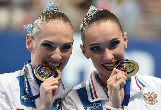 2015 FINA World Championships. Synchronized swimming. Women's duet final
