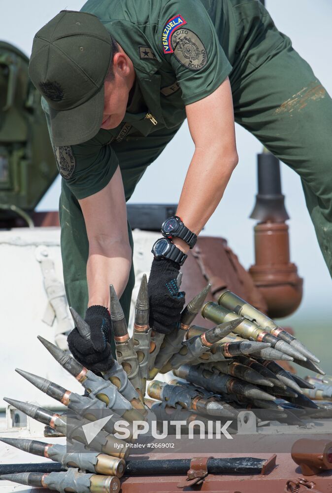 Training sessions during International Army Games-2015