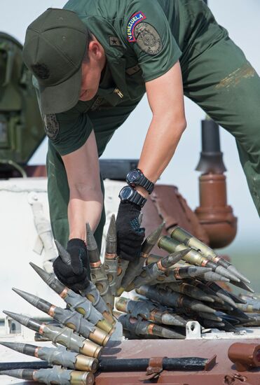 Training sessions during International Army Games-2015