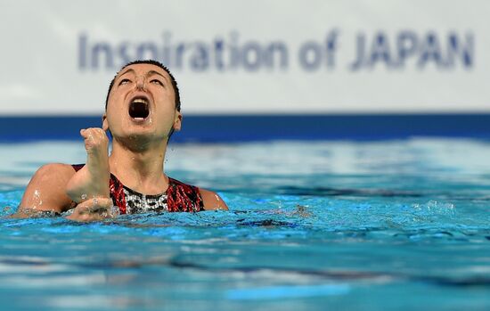 FINA 2015 World Championships. Synchronized swimming. Mixed duets. Free routine. Finals