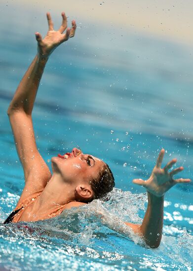 2015 FINA World Championships. Synchronized swimming. Mixed duets. Free routine. Finals
