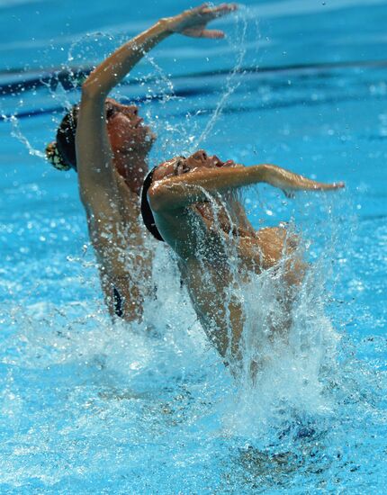 2015 FINA World Championships. Synchronized swimming. Mixed duets. Free routine. Finals