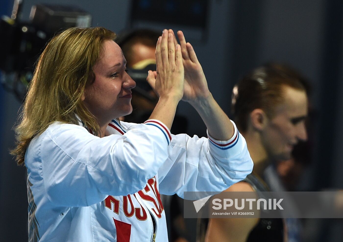2015 FINA World Championships. Synchronized swimming. Mixed duets. Free routine. Finals