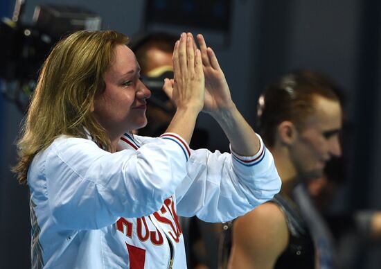 2015 FINA World Championships. Synchronized swimming. Mixed duets. Free routine. Finals