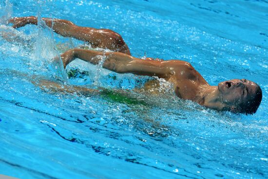 2015 FINA World Championships. Synchronized swimming. Mixed duets. Free routine. Finals