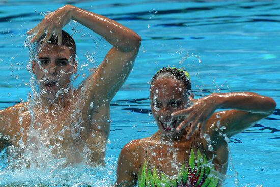 2015 FINA World Championships. Synchronized swimming. Mixed duets. Free routine. Finals