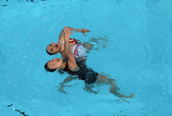 FINA 2015 World Championships. Synchronized swimming. Mixed duets. Free routine. Finals