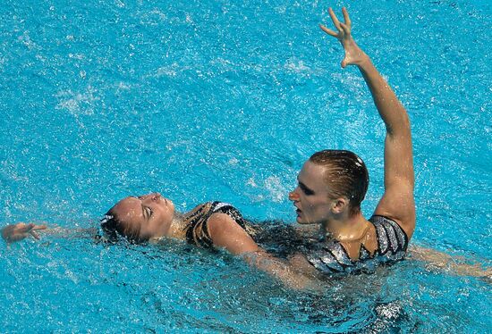 FINA 2015 World Championships. Synchronized swimming. Mixed duet. Free routine. Finals