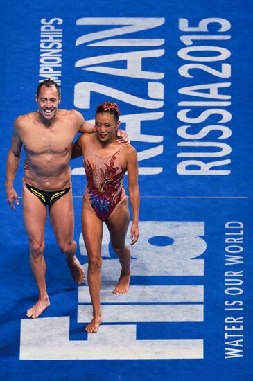 FINA 2015 World Championships. Synchronized swimming. Mixed duet. Free routine. Finals