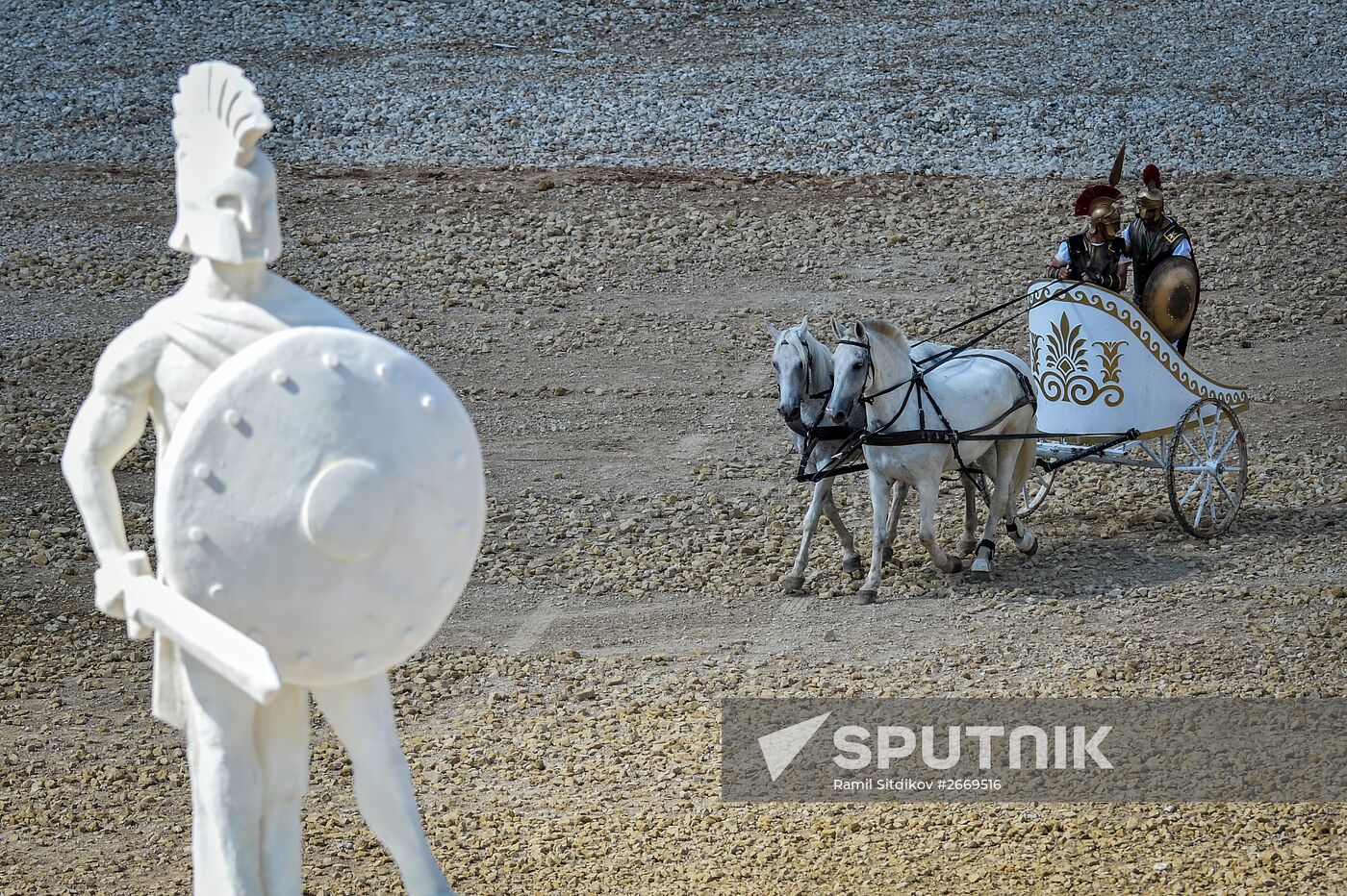 Rehearsal of International Army Games 2015