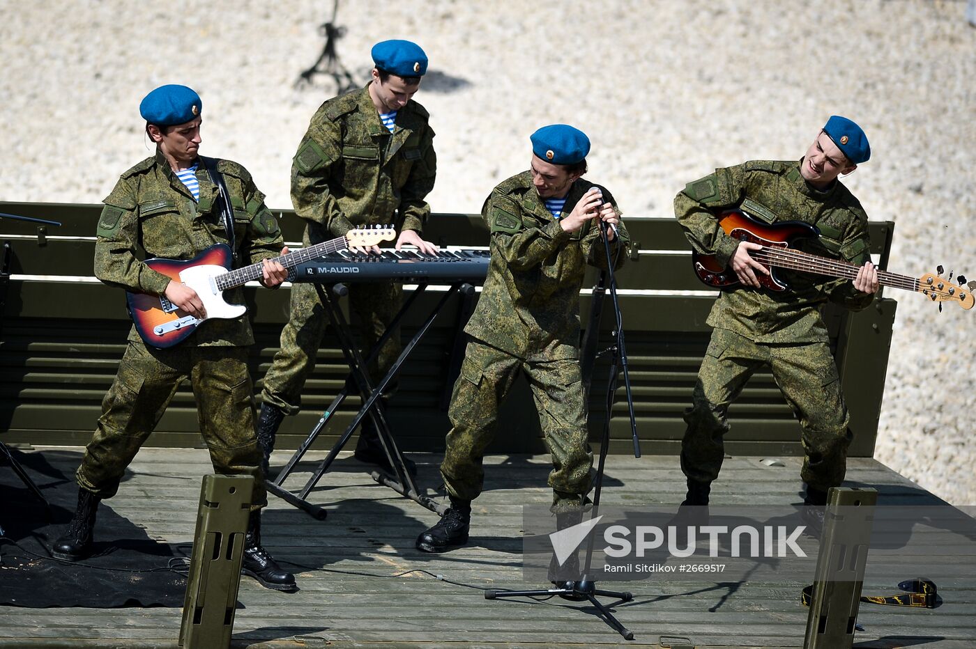 Rehearsal of International Army Games 2015