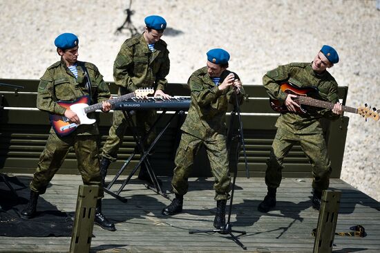 Rehearsal of International Army Games 2015