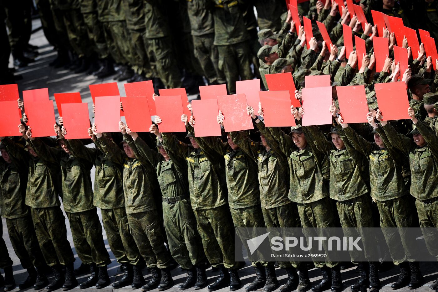 Rehearsal of International Army Games 2015