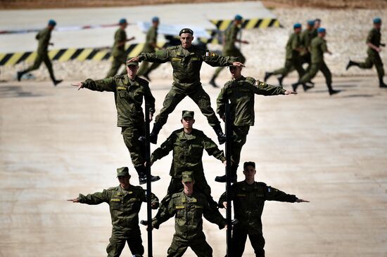 Rehearsal of International Army Games 2015