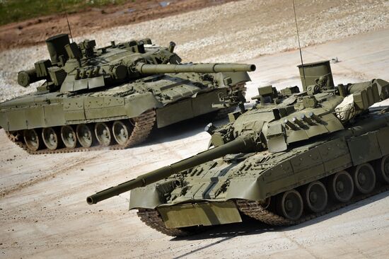 Rehearsal of International Army Games 2015
