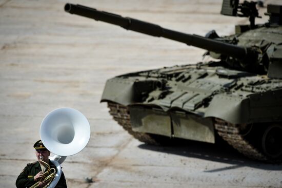 Rehearsal of International Army Games 2015