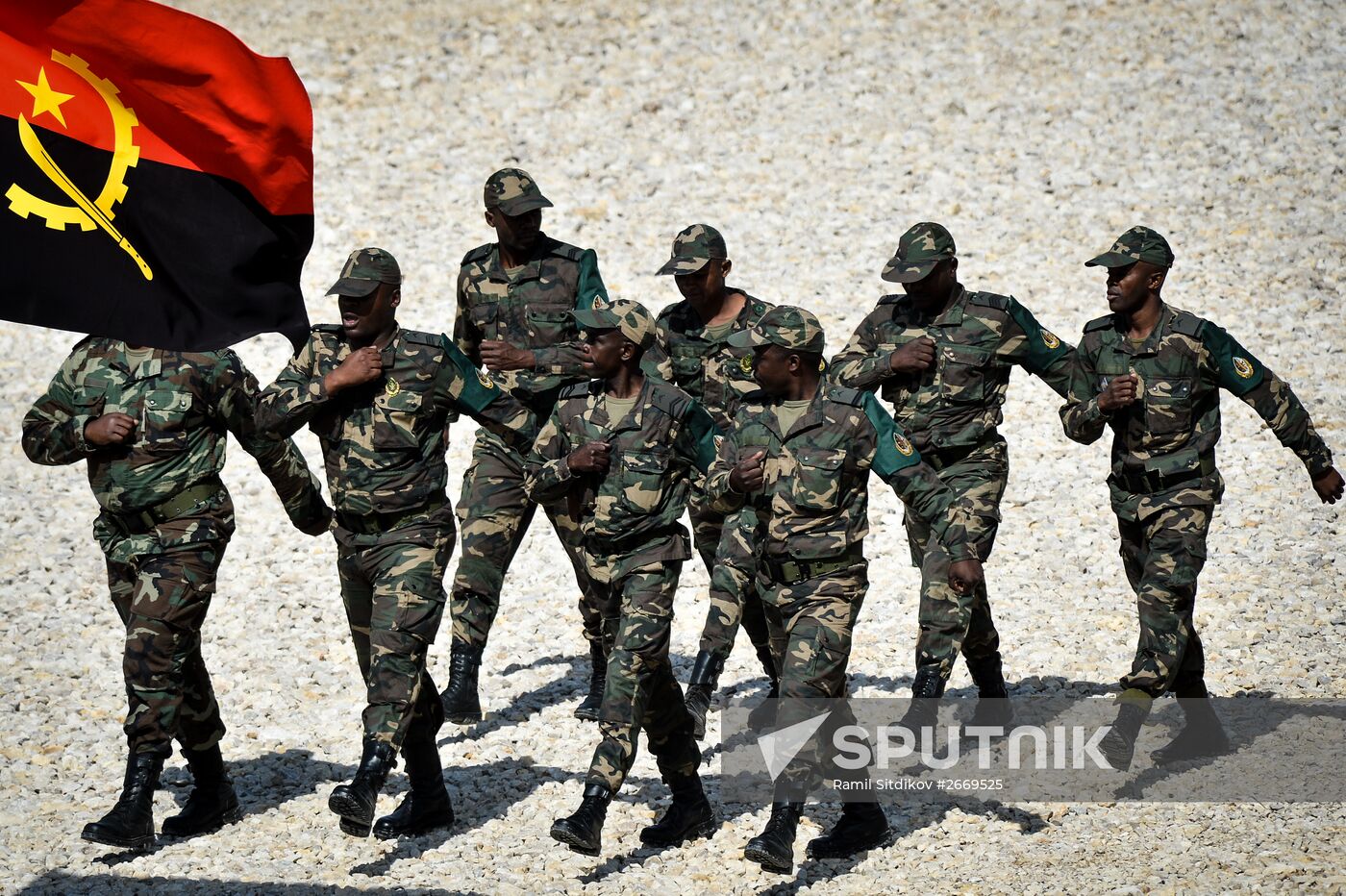 Rehearsal of International Army Games 2015