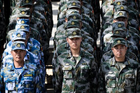 Rehearsal of International Army Games 2015