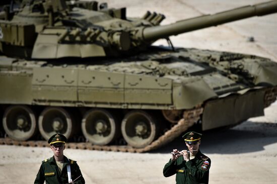 Rehearsal of International Army Games 2015