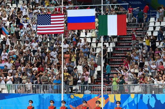 FINA World Championships 2015. Synchronized swimming. Mixed duets. Free routine