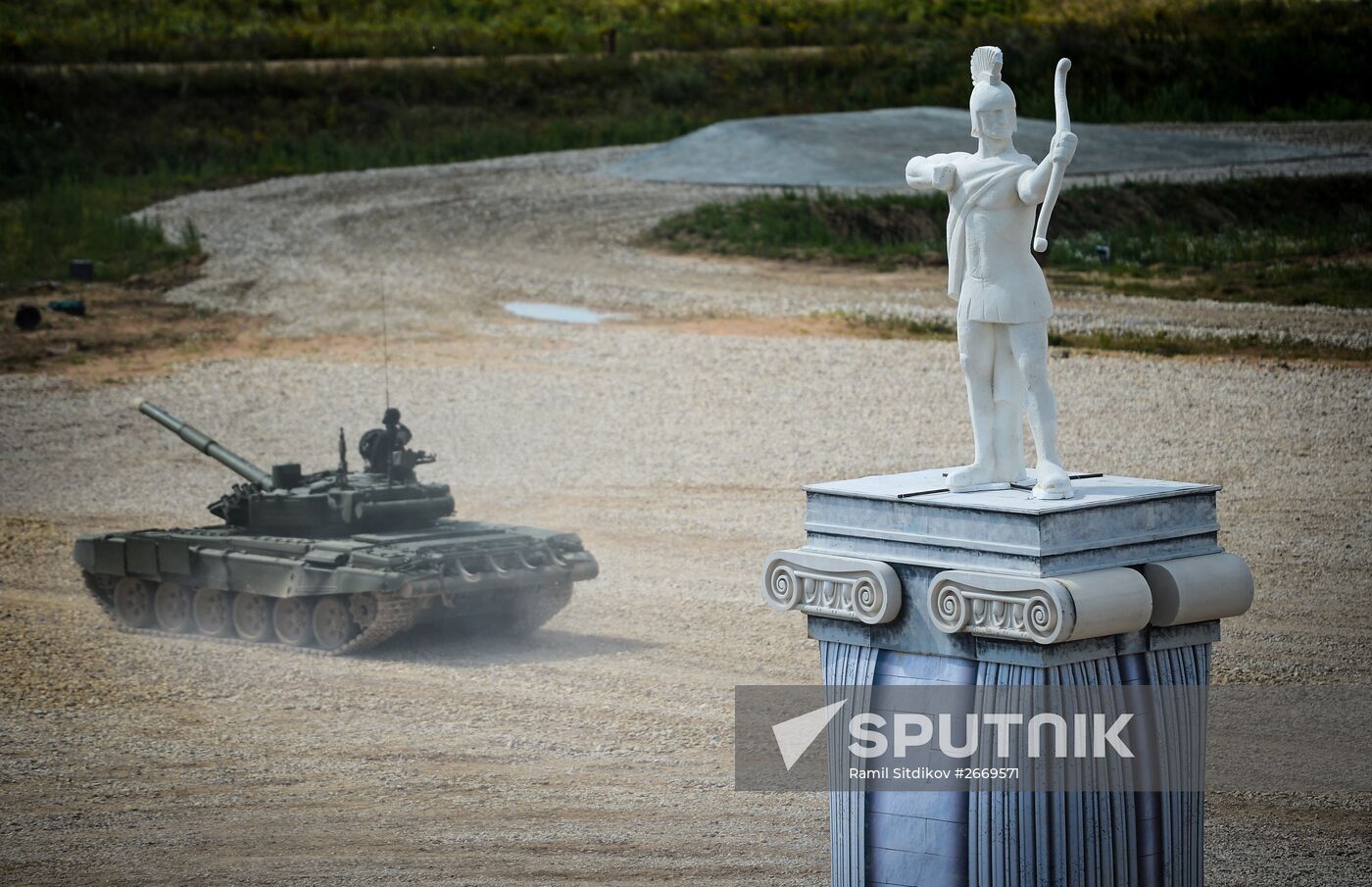 Rehearsal of International Army Games 2015