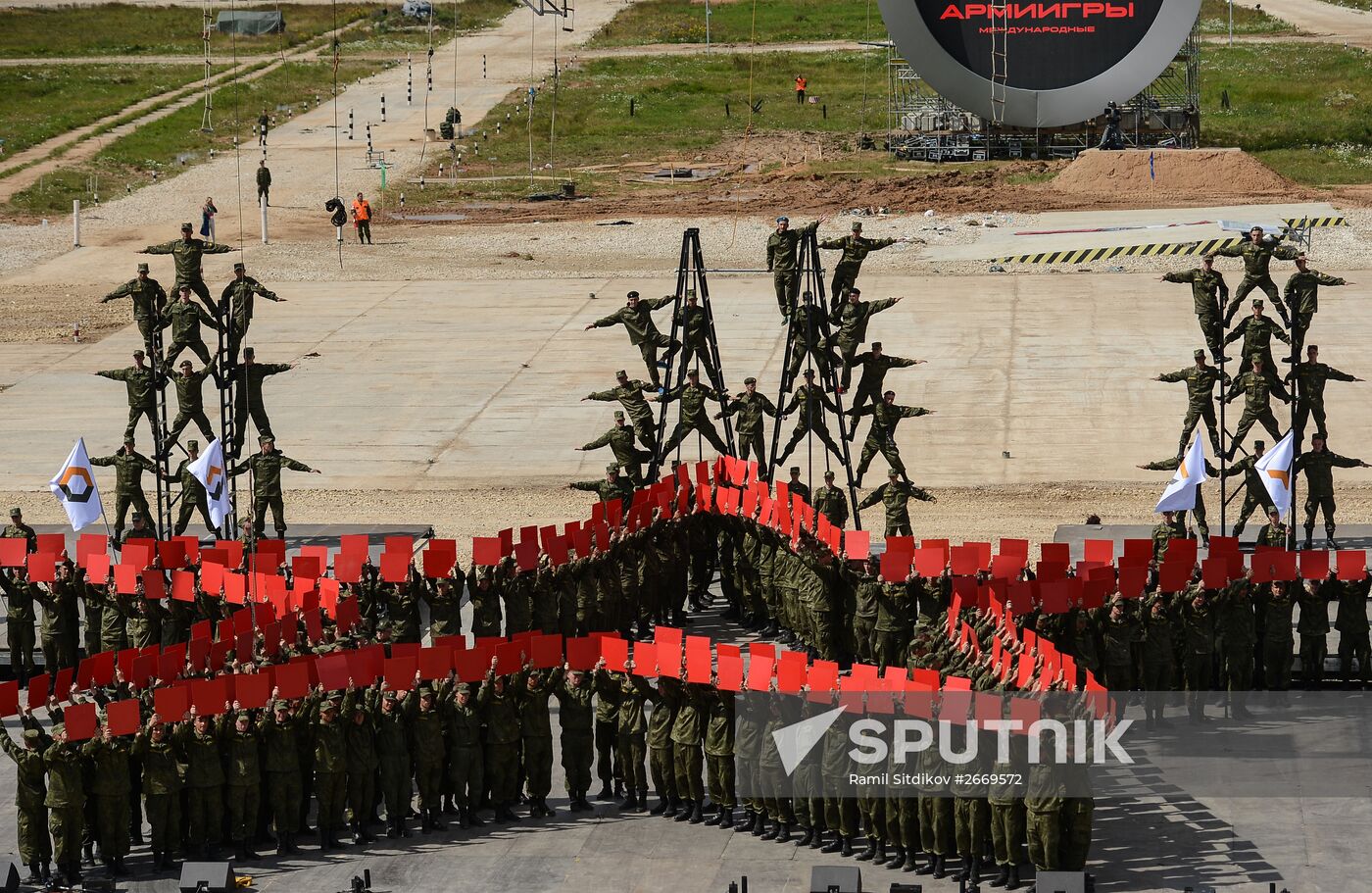 Rehearsal of International Army Games 2015