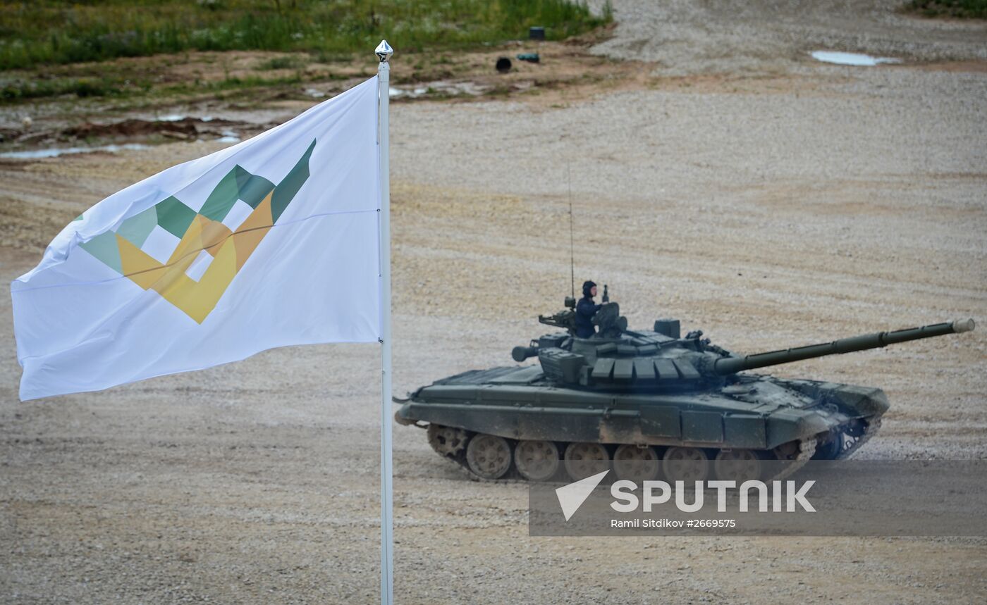 Rehearsal of International Army Games 2015
