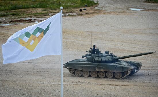 Rehearsal of International Army Games 2015