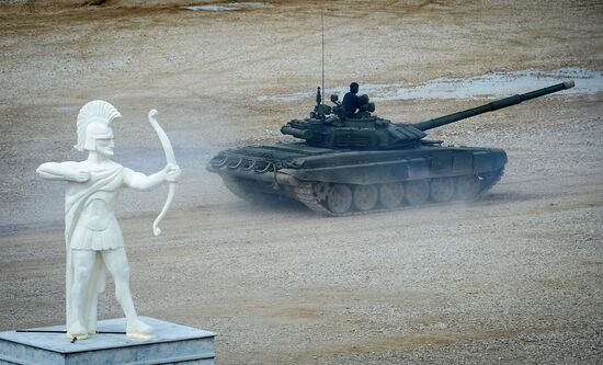Rehearsal of International Army Games 2015