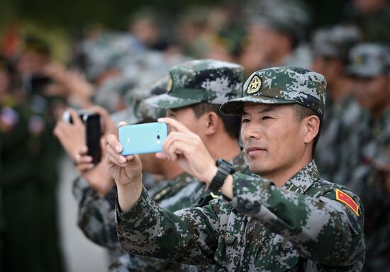 Rehearsal of International Army Games 2015