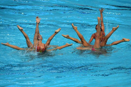 2015 FINA World Championships. Synchronized swimming. Women's team free final
