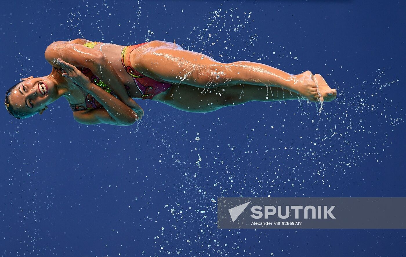 2015 FINA World Championships. Synchronized swimming. Women's team free final