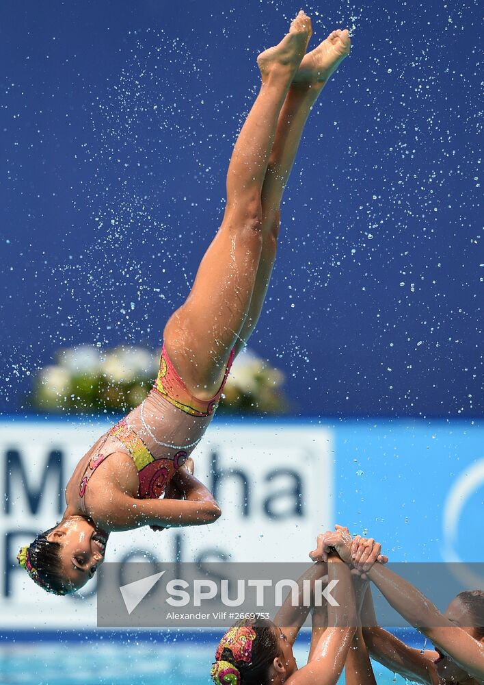 2015 FINA World Championships. Synchronized swimming. Women's team free final