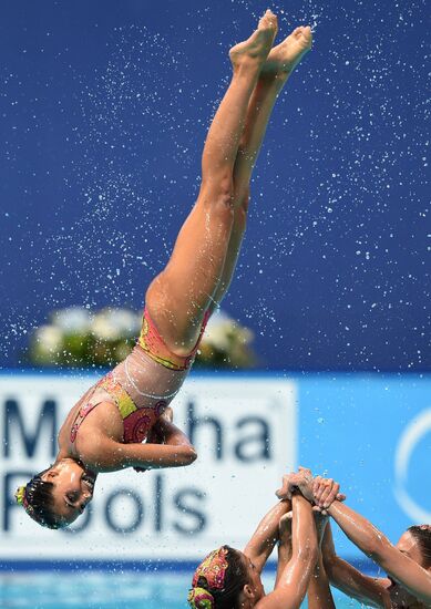 2015 FINA World Championships. Synchronized swimming. Women's team free final
