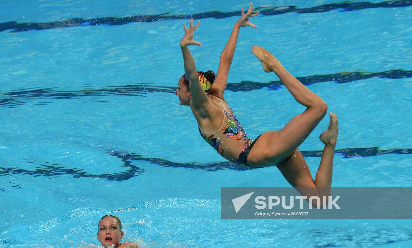 2015 FINA World Championships. Synchronized swimming. Women's team free final