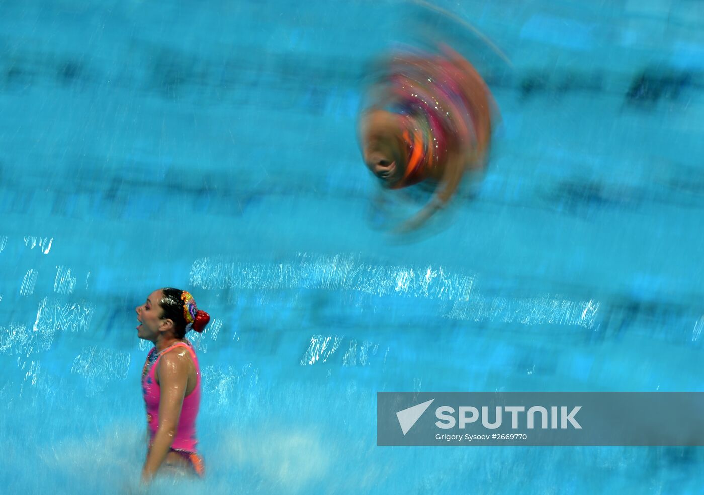 2015 FINA World Championships. Synchronized swimming. Women's team free final
