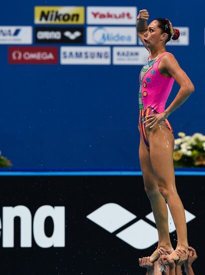 2015 FINA World Championships. Synchronized swimming. Women's team free final