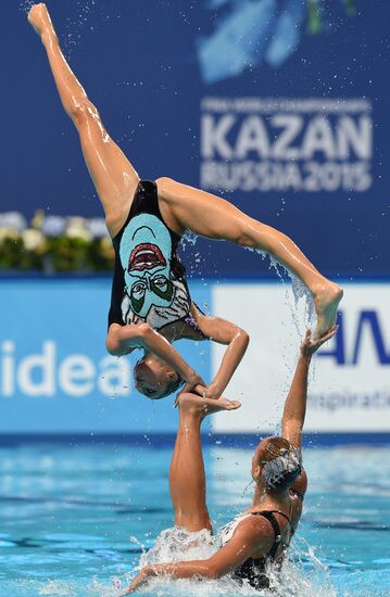 2015 FINA World Championships. Synchronized swimming. Women's team free final