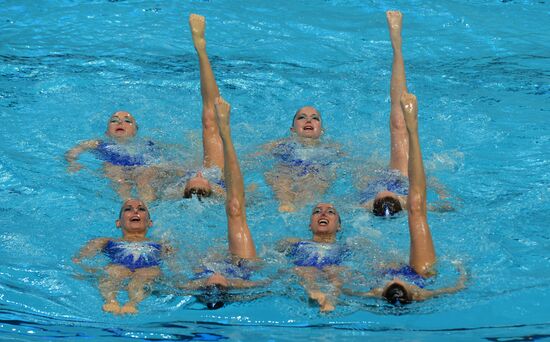 2015 FINA World Championships. Synchronized swimming. Women's team free final