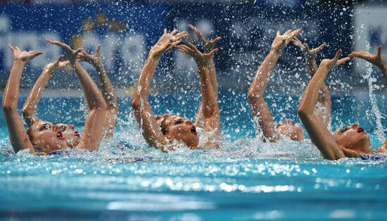 2015 FINA World Championships. Synchronized swimming. Women's team free final