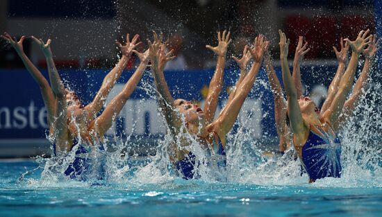 2015 FINA World Championships. Synchronized swimming. Women's team free final