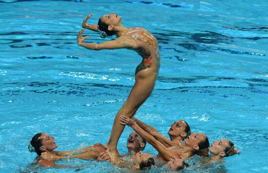 2015 FINA World Championships. Synchronized swimming. Women's team free final