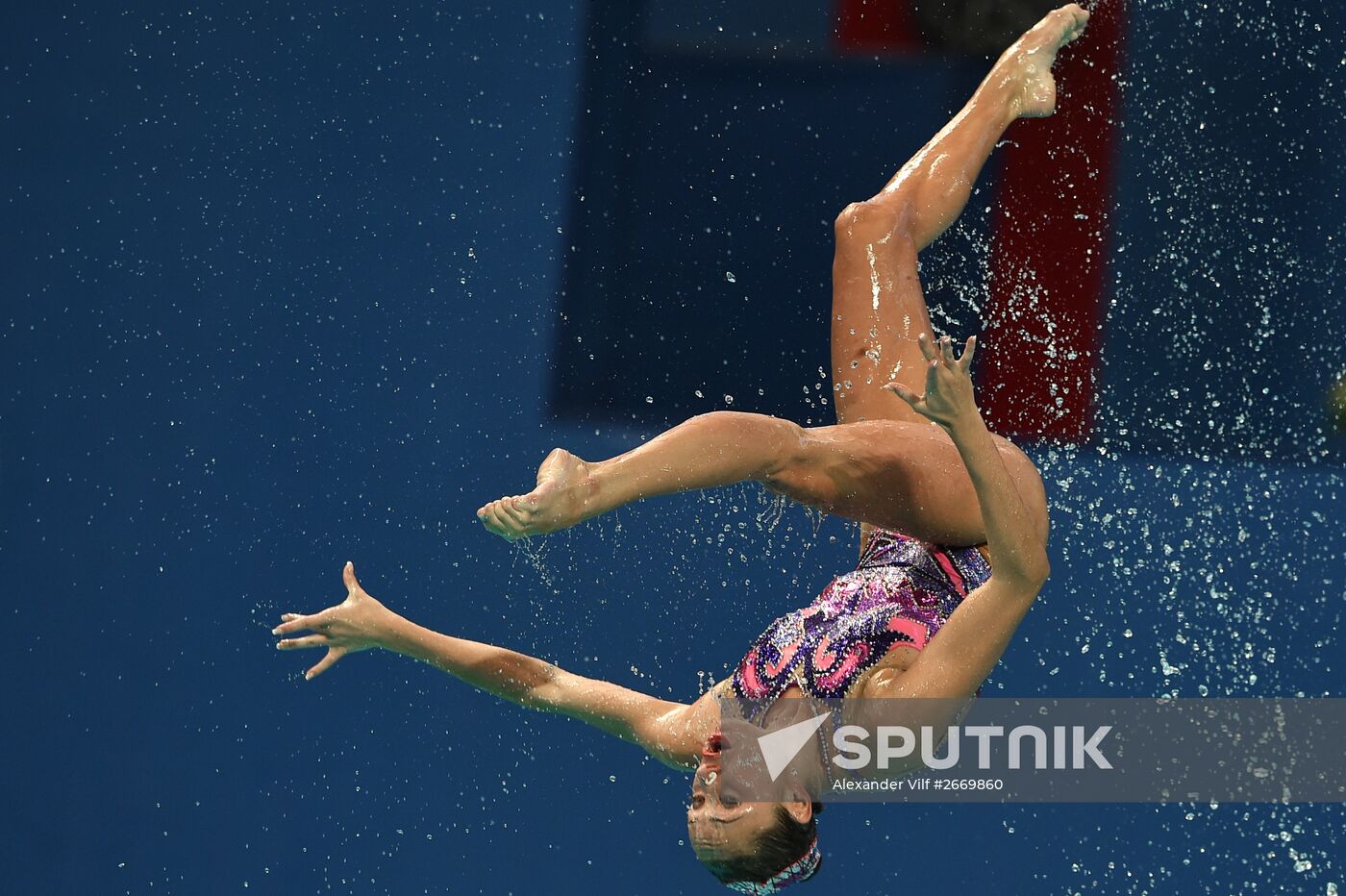 2015 FINA World Championships. Synchronized swimming. Women's team free final