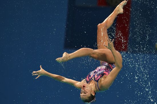 2015 FINA World Championships. Synchronized swimming. Women's team free final